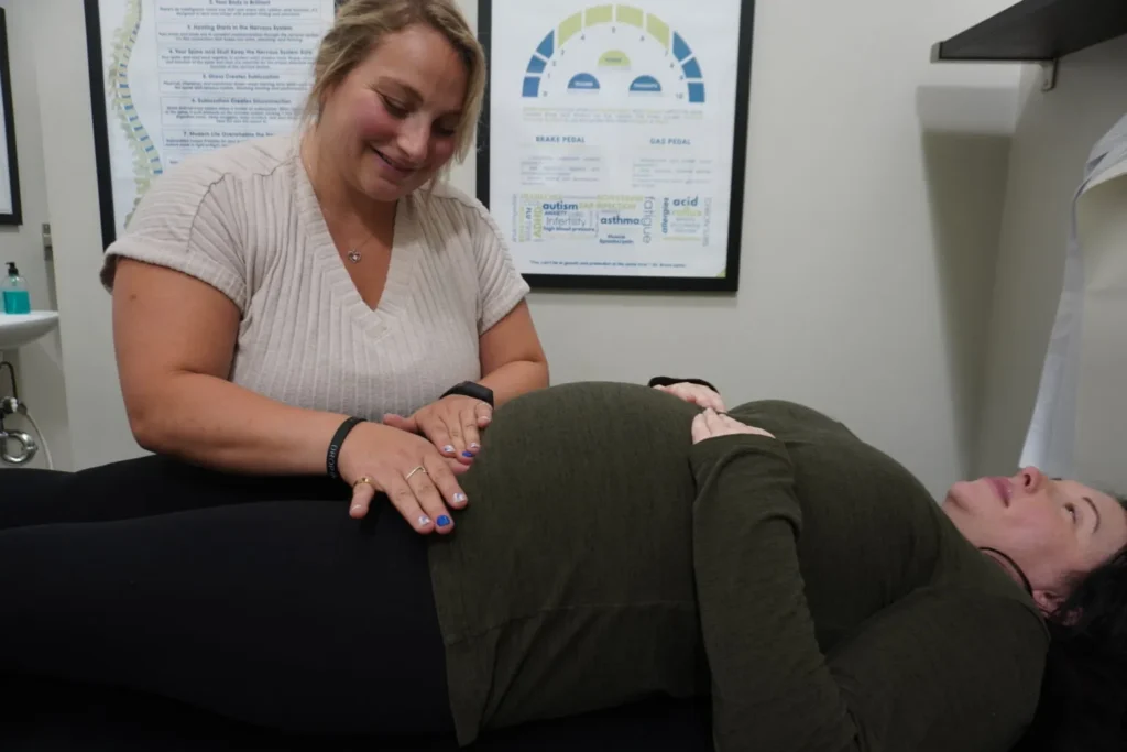 webster certified prenatal chiropractic adjustment